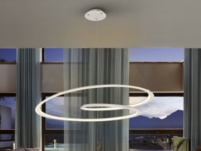 ·LOOPING· LAMP, WHITE Ø97