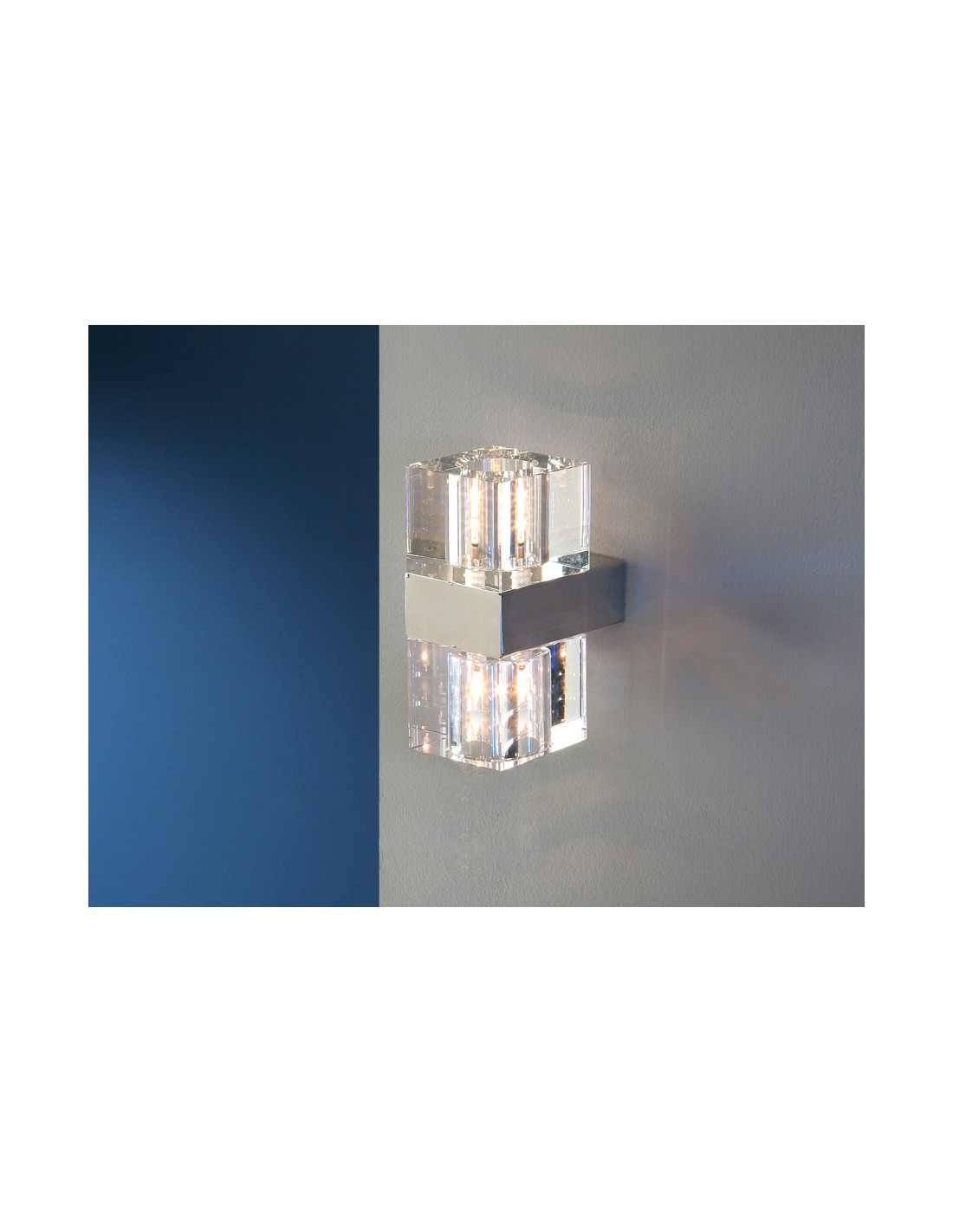 ·CUBIC· WALL LAMP, 2L. G9