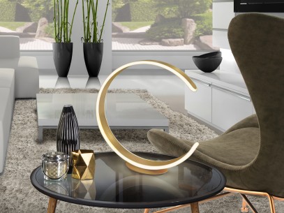 ·OZONO· TABLE LAMP, GOLD