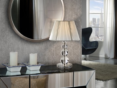 ·MERCURY· SMALL TABLE LAMP 1L., CLEAR