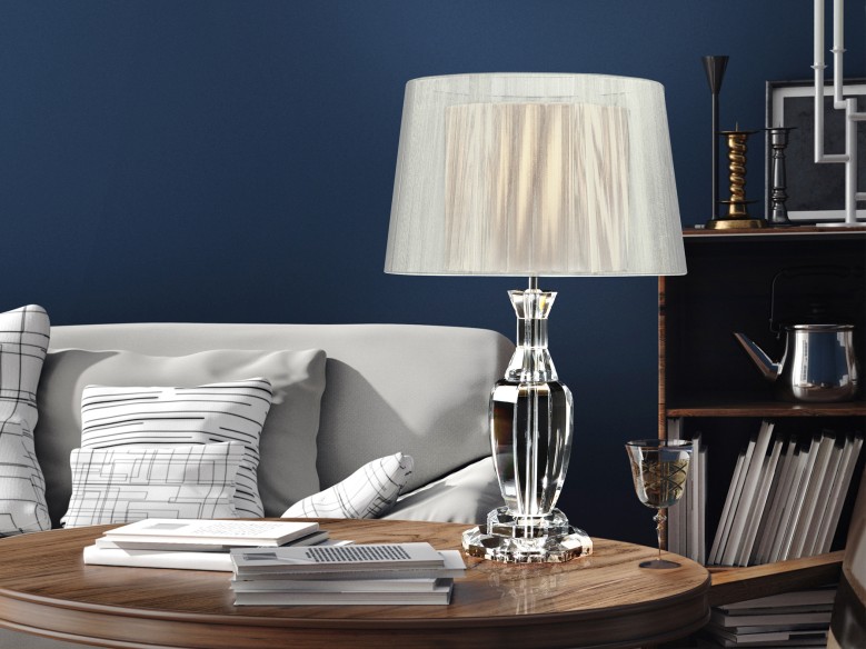 ·CORINTO II· TABLE LAMP WHITE SHADE