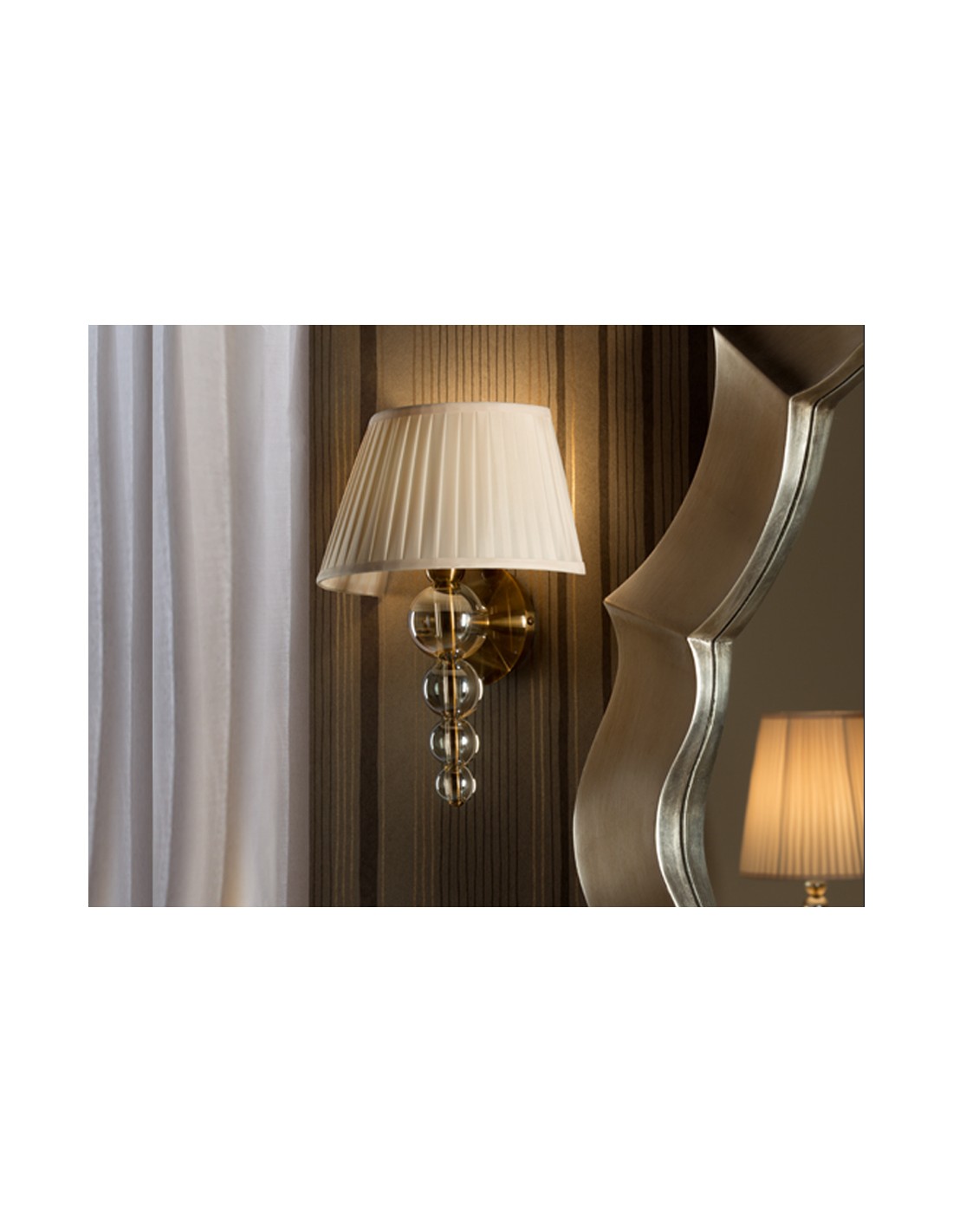 ·MERCURY· CHAMPAGNE WALL LAMP