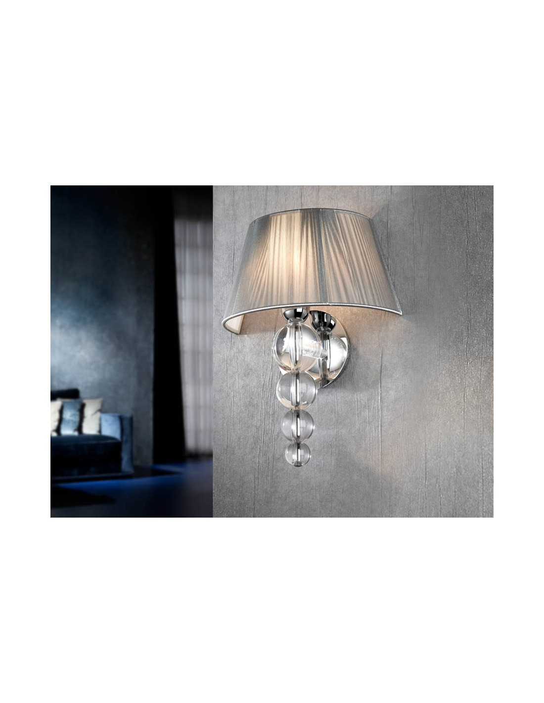 ·MERCURY· CLEAR WALL LAMP