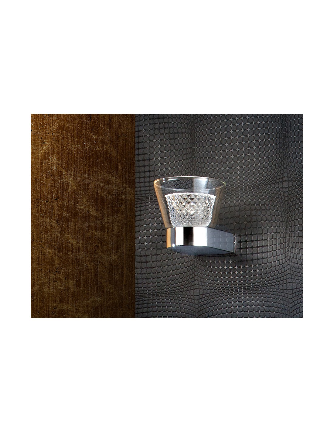 ·LUCIA· WALL LAMP, 1 LED, CHROME