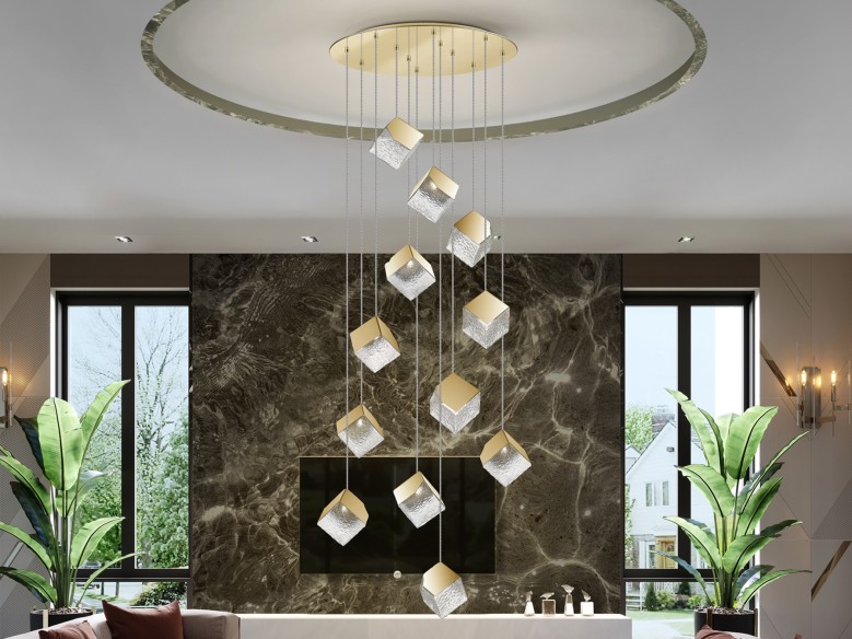 ·PRISCILA· LAMP 12L., GOLD