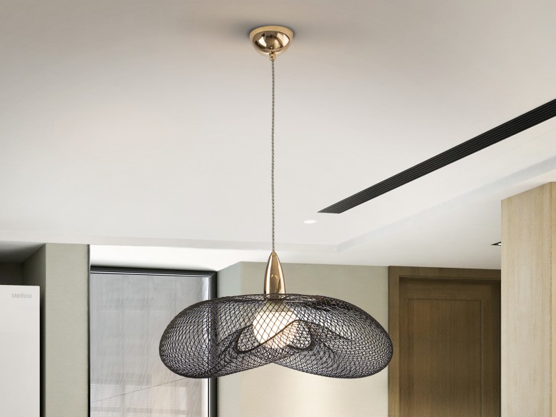 ·FORMA· LAMP 1L., GOLD/BLACK
