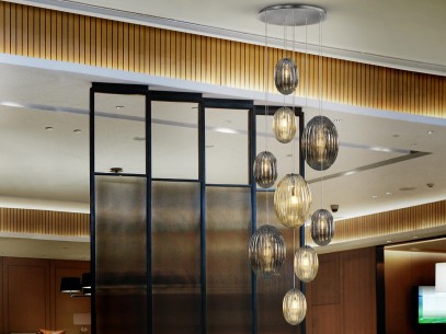 OVILA· 9L LAMP. SMOKE, COGNAC