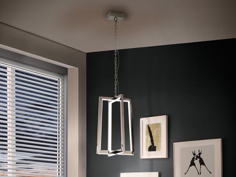 ·KUMA· LED LAMP, STAINLESS STEEL