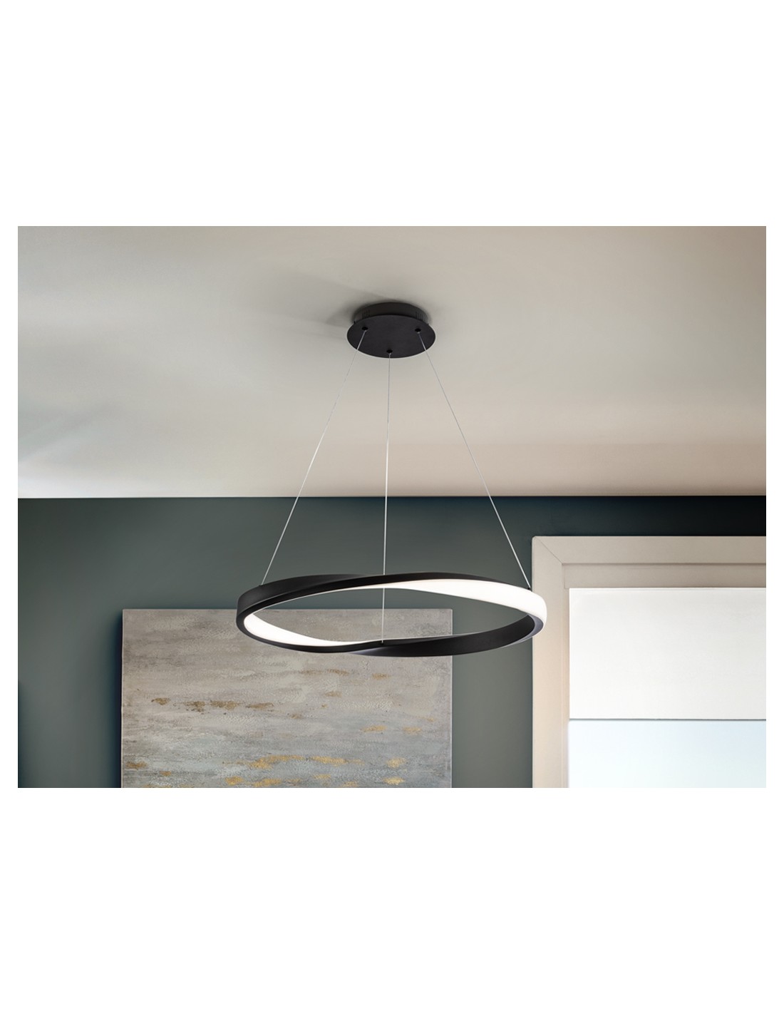 ALTAIR- LAMPARA NEGRA D60