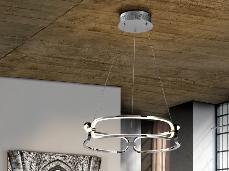 ·COLETTE· LED LAMP Ø47, CHROME