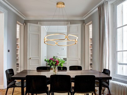 COLETTE-LAMPARA 60Ø ORO ROSA