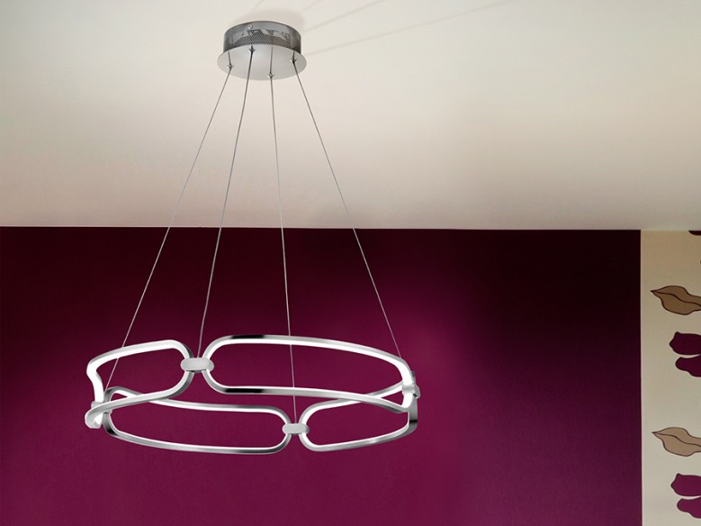 ·COLETTE· LED LAMP, Ø60,CHROME