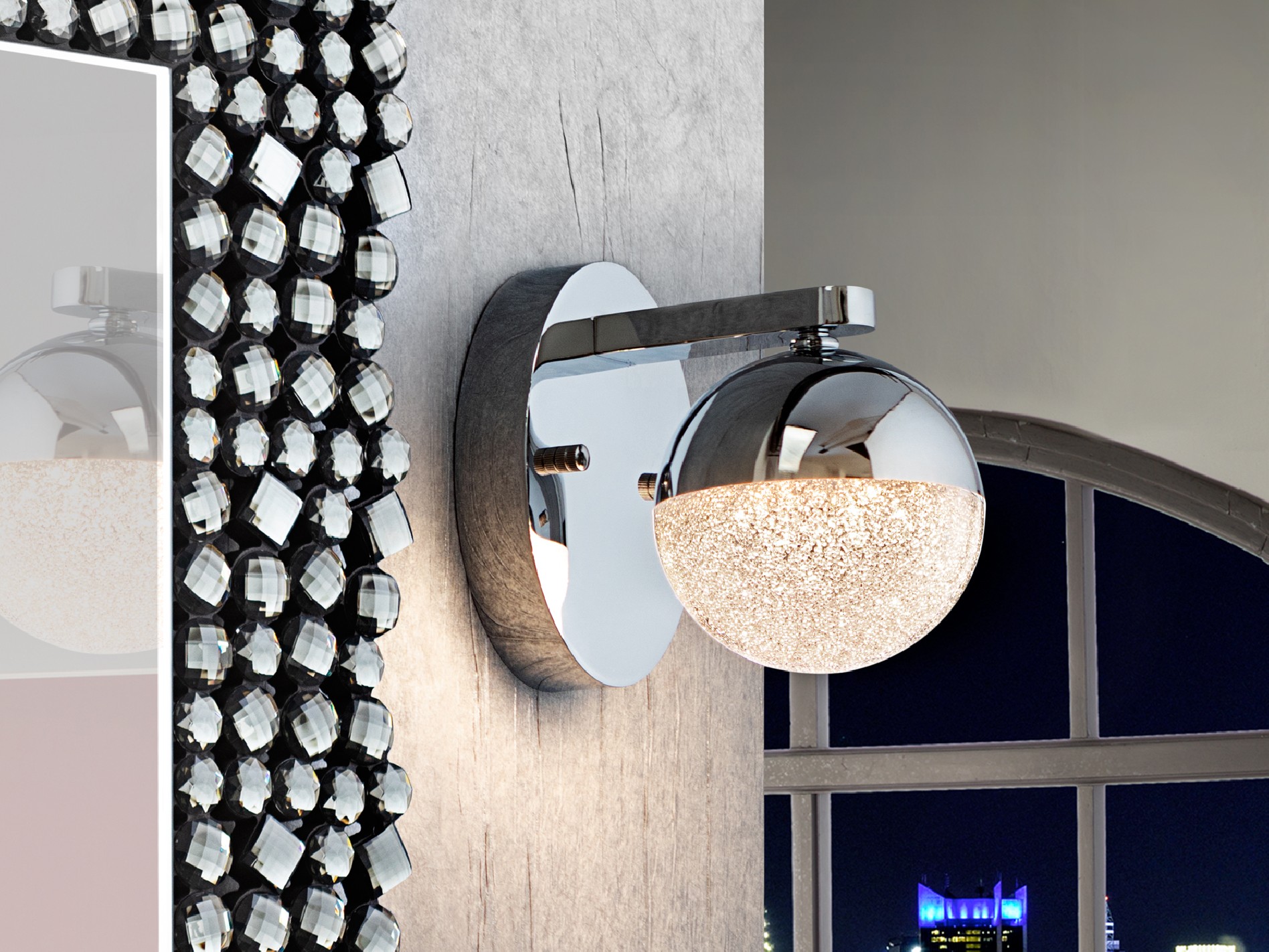 ·SPHERE· LED WALL LAMP 1L. Ø12