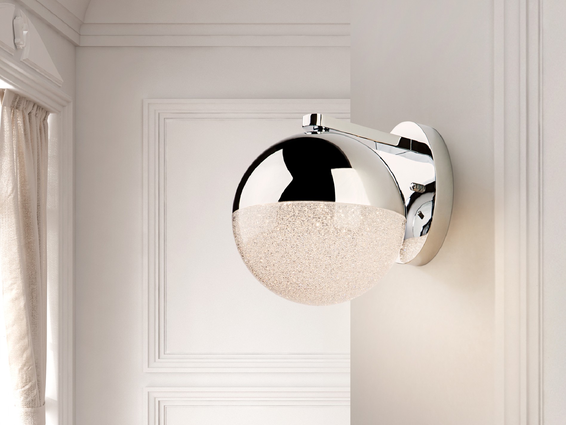 ·SPHERE· WALL LAMP 1L LED Ø20
