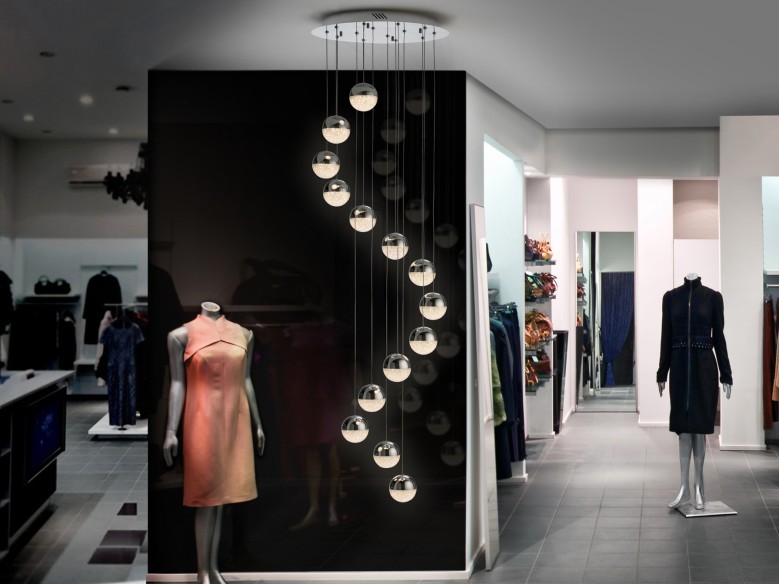 LAMP.14L LED·SPHERE·CR.Ø50 DIM