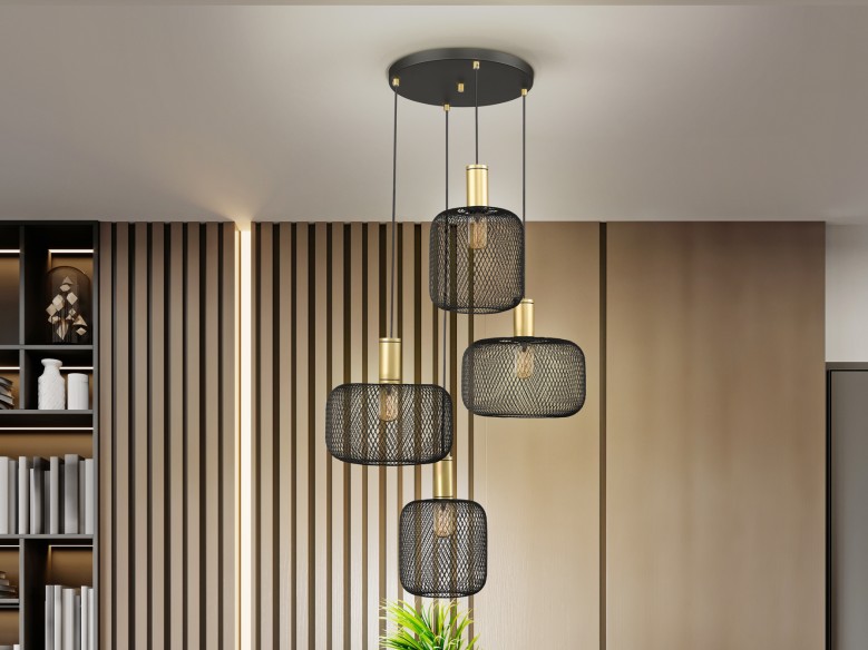 ·OSIRIS· LAMP 4L., GOLD-BLACK