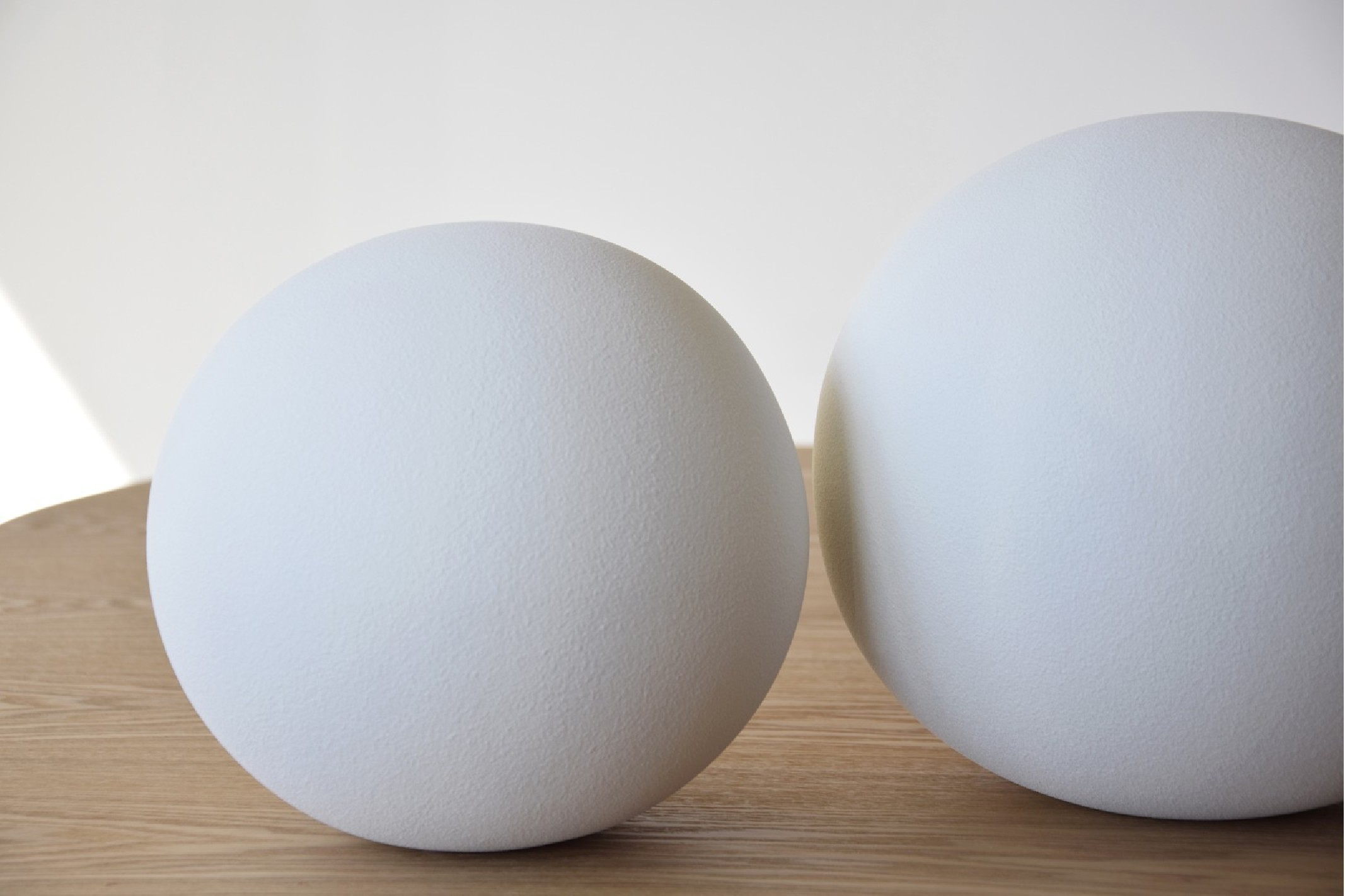 Bola cerámica blanca OLIVIA grande