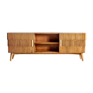 MUEBLE TV PLISSÃ‰ WOOD