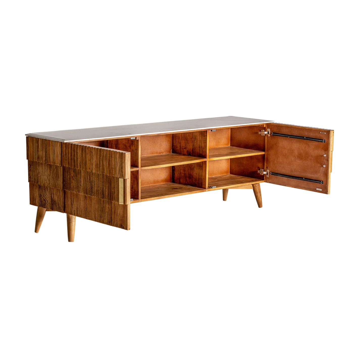 MUEBLE TV PLISSÃ‰ WOOD