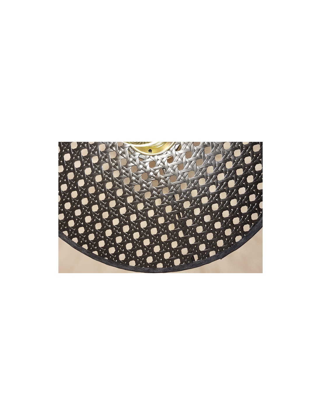 Aplique de pared Tan Tan rejilla negra AROMAS