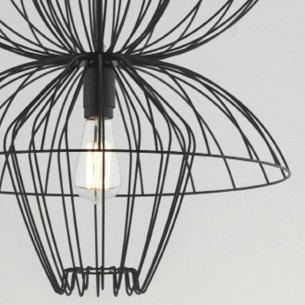 Lámpara colgante en acero Ellen AROMAS 2