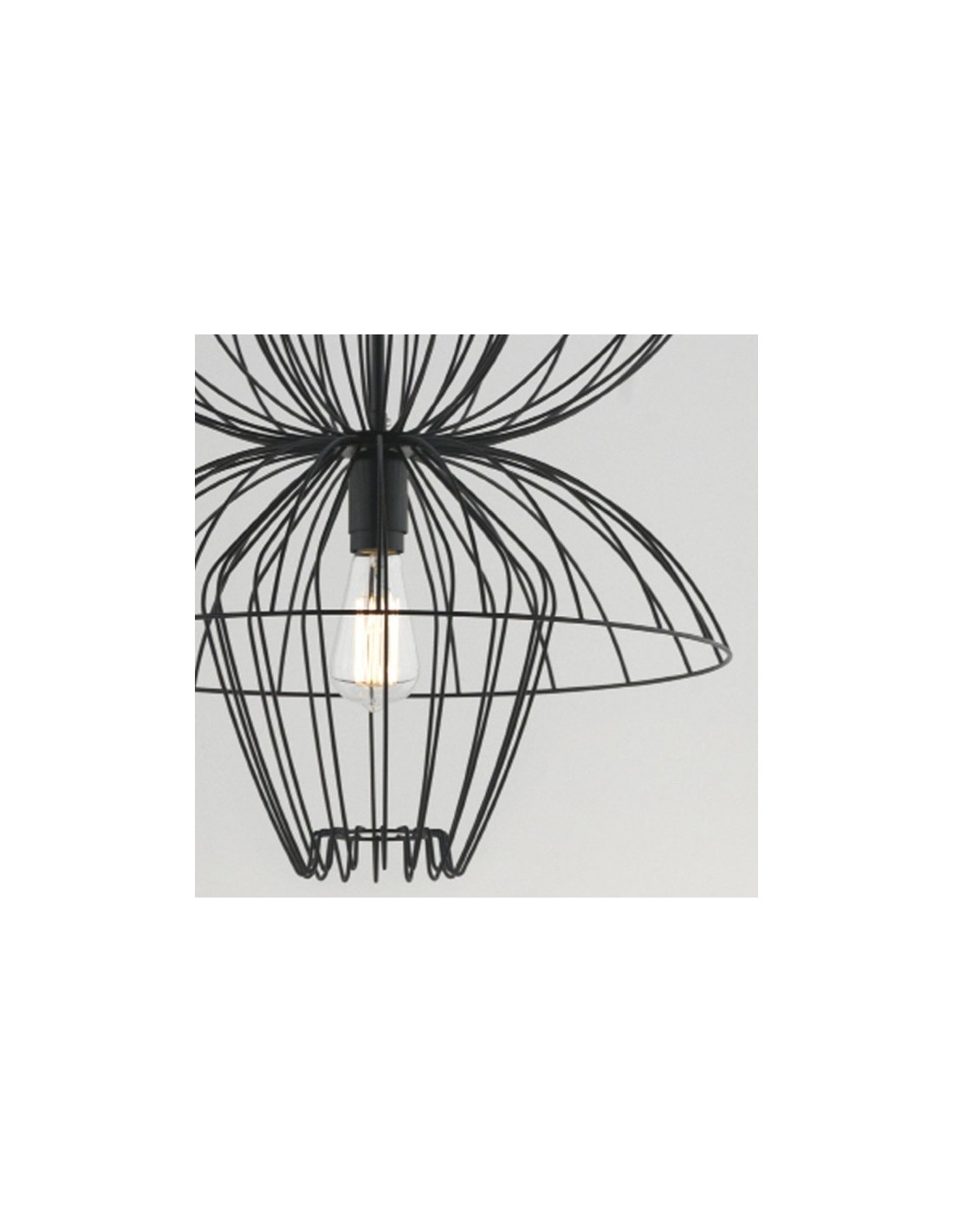 Lámpara colgante en acero Ellen AROMAS